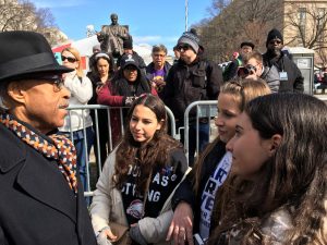 MSD student journalists at March For Our Lives in Washington, D.C.