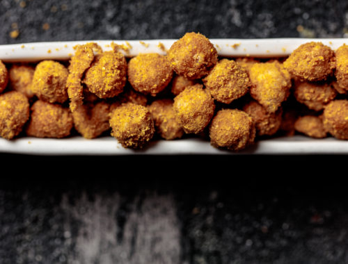 Death Or Glory Crispy Cheeto Chickpeas Photo by Libby Volges