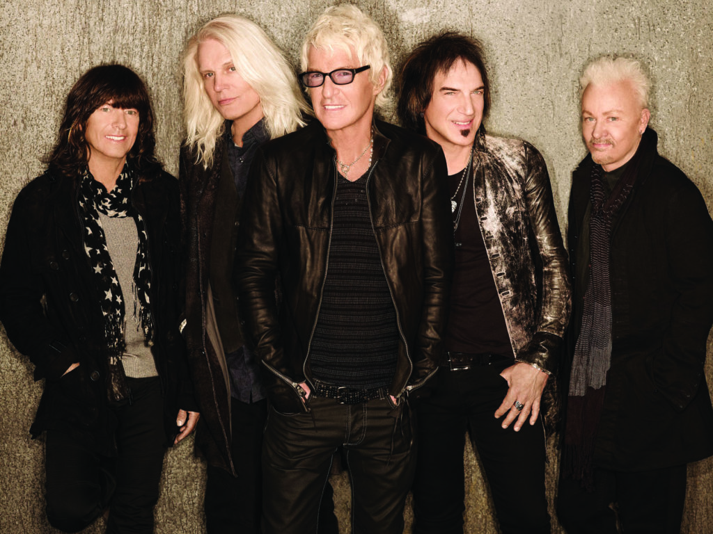 Kevin Cronin (middle) and REO