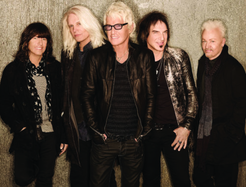 Kevin Cronin (middle) and REO
