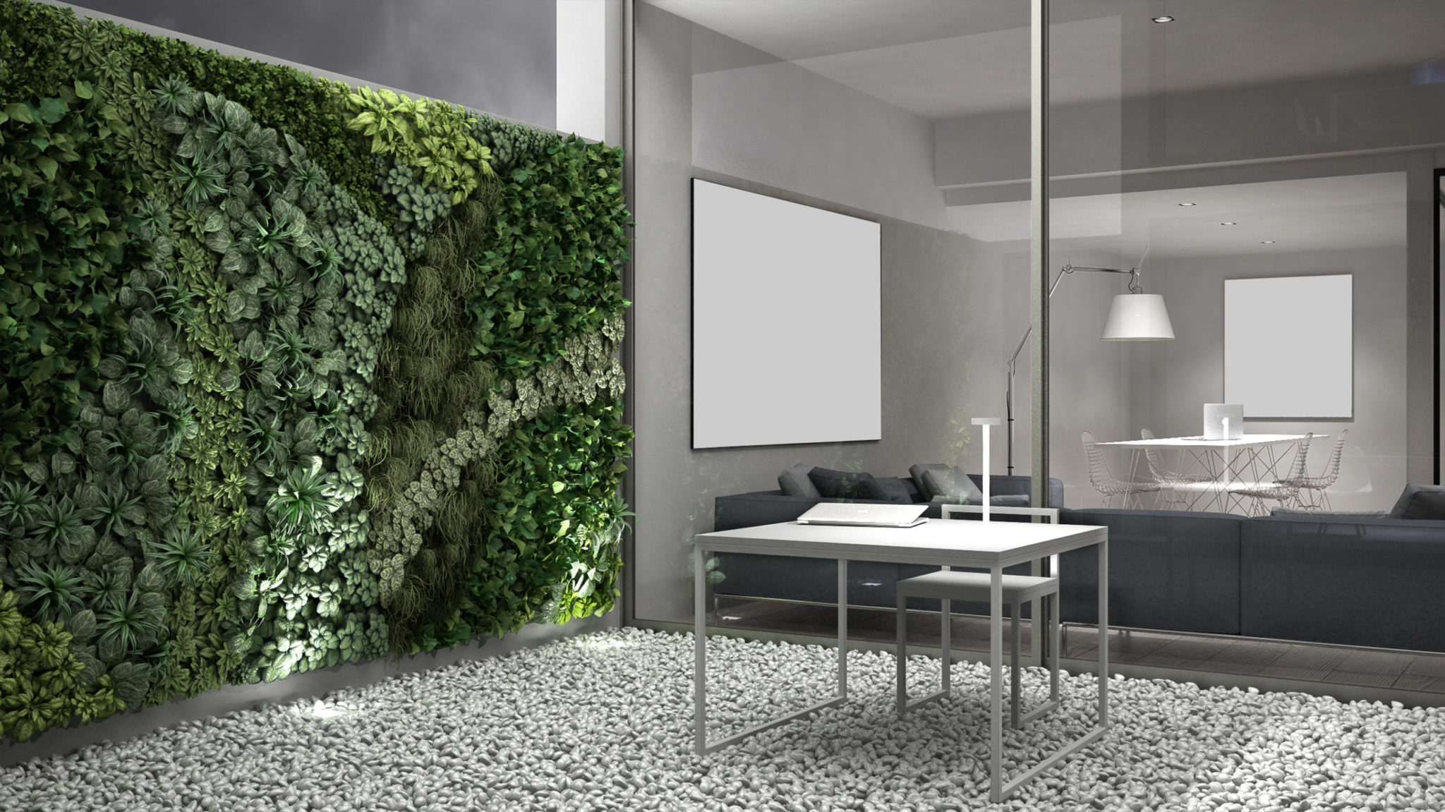 Living wall from Broward Landscape