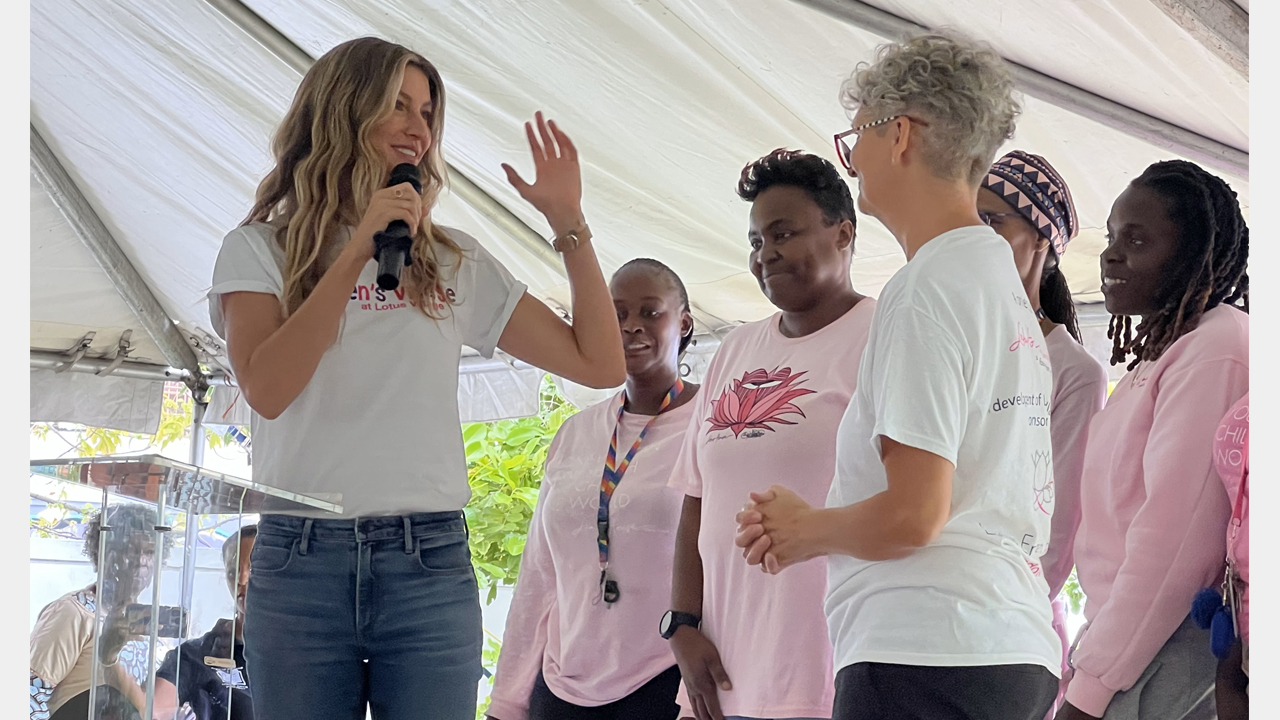 Gisele Gifts $1 Million to Lotus House