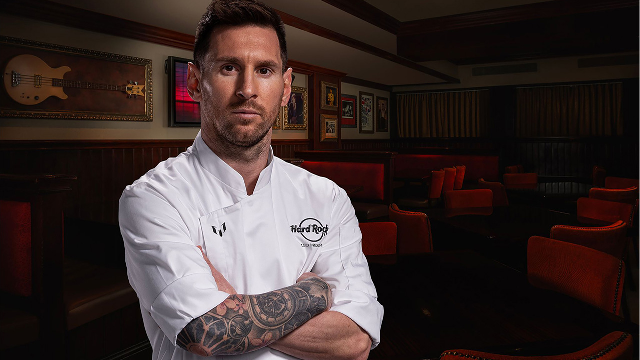 Messi Makes a Menu Impression