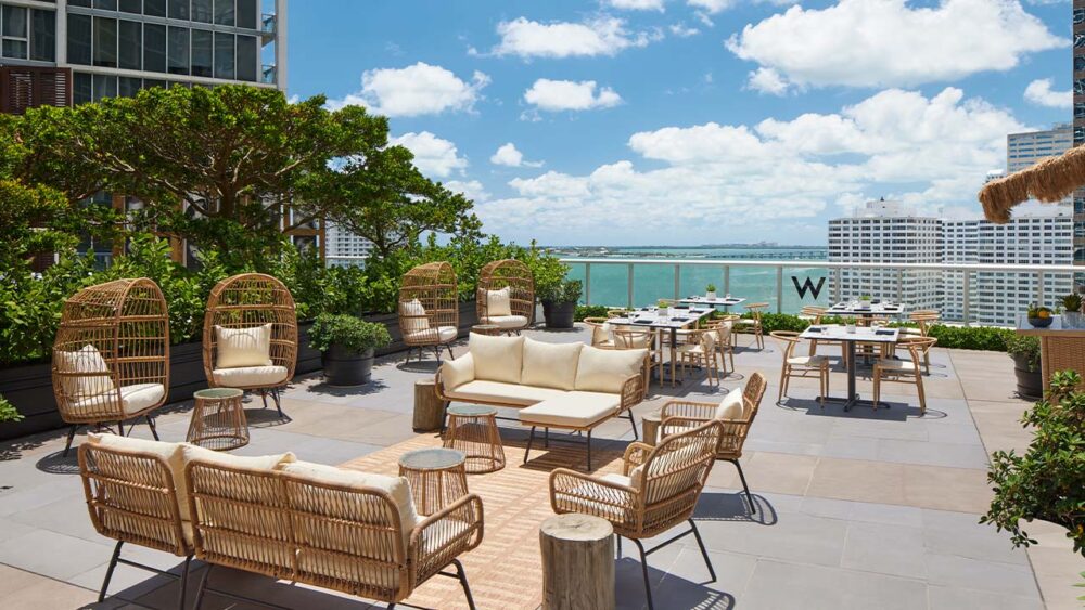Rooftop Restaurant in Miami