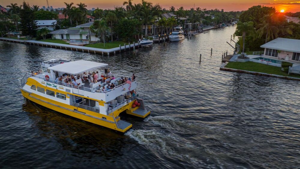 Water Taxi Sunset